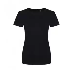 Ecologie Womens/Ladies Organic Cascades T-Shirt (XS) (Jet Black)