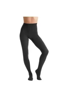 Couture Womens/Ladies Fashion Cable Fleece Tights (1 Pair) (M) (Black)
