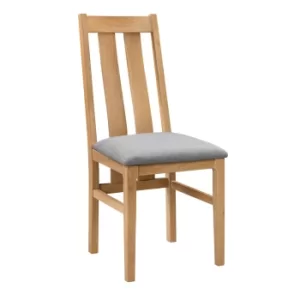 Cotswold Set of 2 Dining Chairs Brown