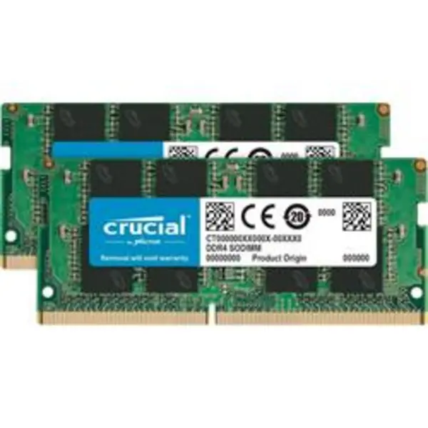 Crucial 16GB Kit (8GBx2) DDR4 2400 MT/s (PC4-19200) CL17 SR x8 Unbuf CT2K8G4SFS824A