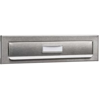 BURG-WÄCHTER External Letter Plate Porta 791 Ni - Silver