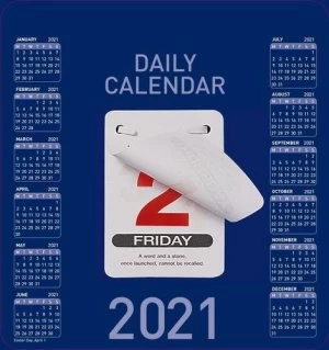 Collins Colplan CDBC 2021 Daily Block Calendar