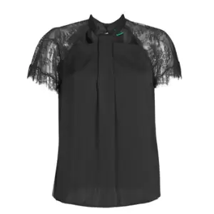 Guess GERDA womens Blouse in Black. Sizes available:S,M,L,XS