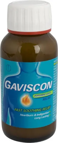 Gaviscon Fast Soothing Relief Peppermint Liquid 150ml