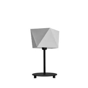 Adamant Table Lamp Grey, Black 23cm