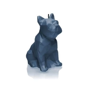 Jeans Low Poly Bulldog Candle