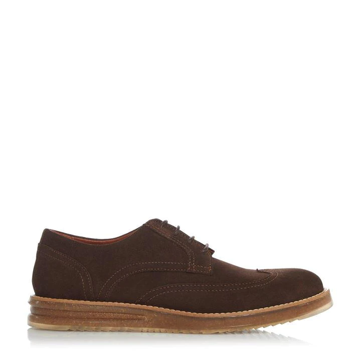 Dune Booom' Lace Up Brogues - 7 - brown
