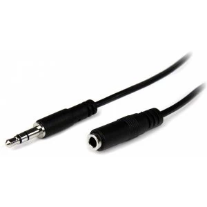 StarTech 1m Slim 3.5mm Stereo Extension Audio Cable
