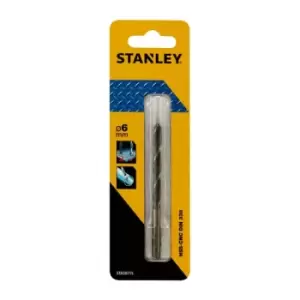 Stanley HSS-CNC Crownpoint Drill Bit 6mm
