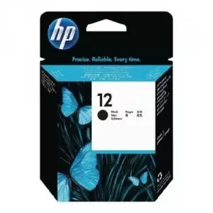 HP 12 Black Ink Print Cartridge