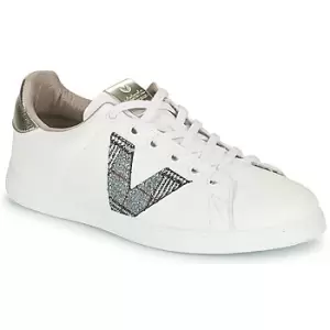 Victoria TENIS PIEL VEGANA womens Shoes Trainers in White,4,5,5.5,6.5,7,8,2.5