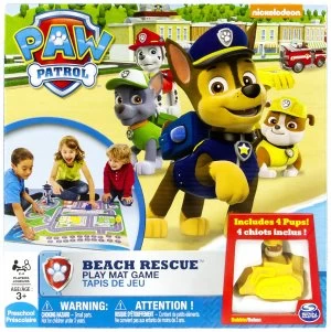 PAW Patrol Beach Rescue Playmat Game.