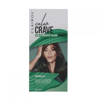 Clairol Color Crave 60ml Semi Permanent Hair Colour Emerald - Emerald