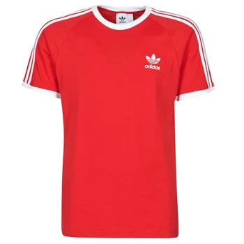 adidas 3-STRIPES TEE mens T shirt in Red - Sizes S,L,XS