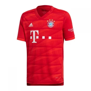 adidas Bayern Munich Home Shirt 2019 2020 Junior - Red