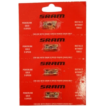 SRAM Powerlink Gold 9 Speed (4pcs) - CHPCLG4