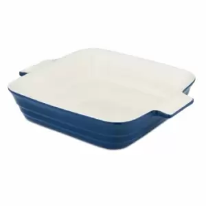 Barbary & Oak 26Cm Ceramic Square Oven Dish - Blue