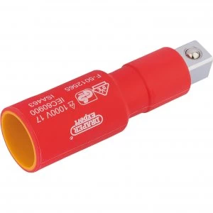 Draper 1/2" Drive VDE Fully Insulated Socket Extension Bar 1/2" 75mm