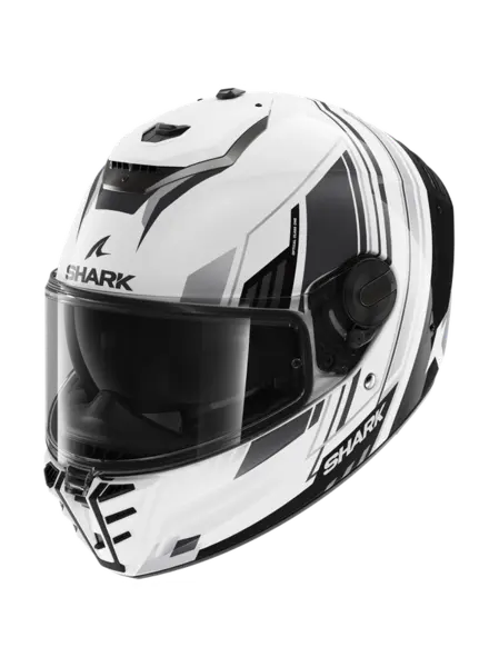 Shark Spartan RS Byhron White Black Chrom WKU Full Face Helmet S