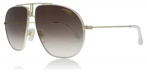 Carrera Bound Sunglasses White / Gold B4EHA 60mm