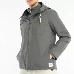 Barbour 55 Degrees North Mens Selby Showerproof Jacket - Charcoal - S