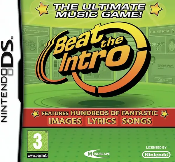 Beat The Intro The Ultimate Music Game Nintendo DS Game