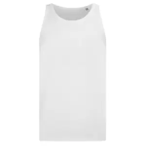 Stedman Mens Classic Fitted Tank Top (M) (White)