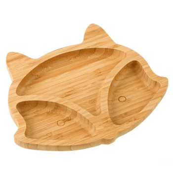 Bamboo Baby Suction Plate M&amp;W Fox
