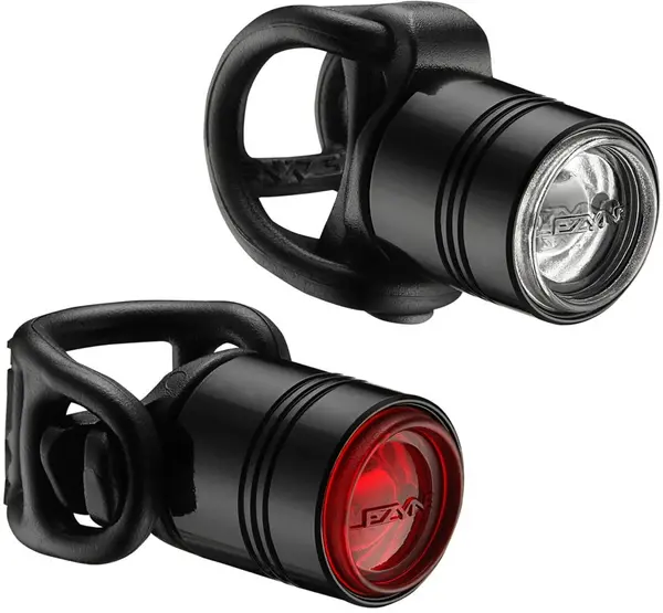 Lezyne Femto Drive Pair LED Light Set 15 || 7 LMS Black