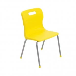 TC Office Titan 4 Leg Chair Size 6, Yellow