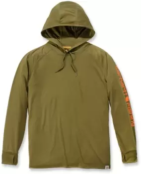 Carhartt Force Fishing Graphic Hoodie, green, Size 2XL, green, Size 2XL