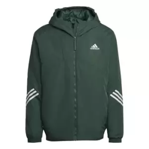 adidas Back to Sport Hooded Jacket Mens - Green