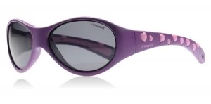 Polaroid Junior P0402C Sunglasses Purple 0Q9 Polariserade 45mm