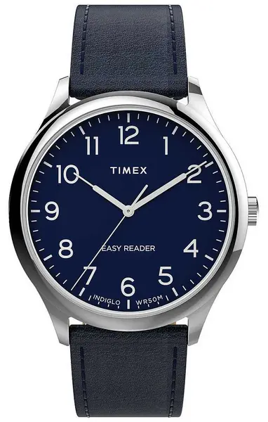 Timex TW2V27900 Mens Easy Reader Navy Dial Navy Watch