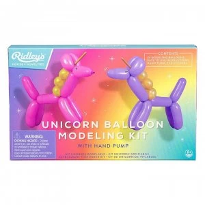 Ridleys Unicorn Inflatable Balloon Modelling Kit - Multi
