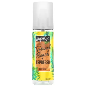 Impulse Body Mist Tropical Beach + Espresso 150ml