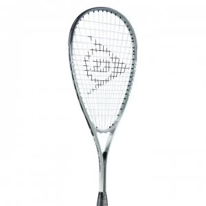 Dunlop HyperTech TI Squash Racket - Silver/Black