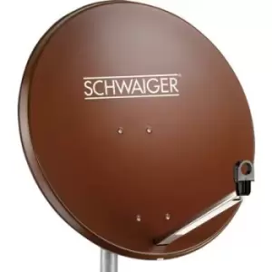 Schwaiger SPI996.2 SAT antenna 80cm Reflective material: Steel Brick red