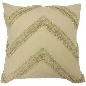 The Linen Yard Nammos Reversible Cushion Cover (One Size) (Natural) - Natural
