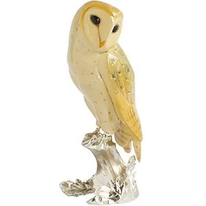 Arora Natures Realm Barn Owl Bird Figurine, Multicolour, One Size