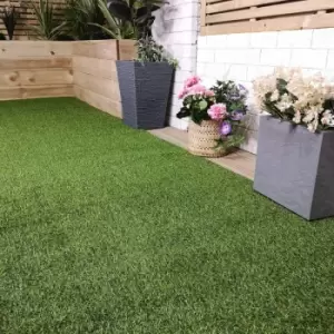 20mm Pile Outdoor Artificial Grass Astro Turf Lawn for Garden Patio