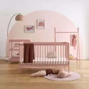 CuddleCo Nola 3 Piece Nursery Furniture Set Blush (Pink)