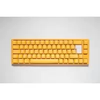 Ducky One3 Yellow SF USB Mechanical RGB Gaming Keyboard UK Layout Cherry Silent Red