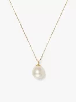 Kate Spade Pearl Play Mini Pendant, Gold, One Size