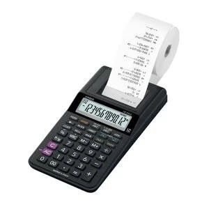 Casio HR 8RCE Mini Printing Calculator Euro Conversion Tax Calculation