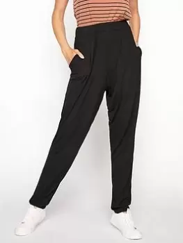 Long Tall Sally Black Harem Trouser, Black, Size 20, Women