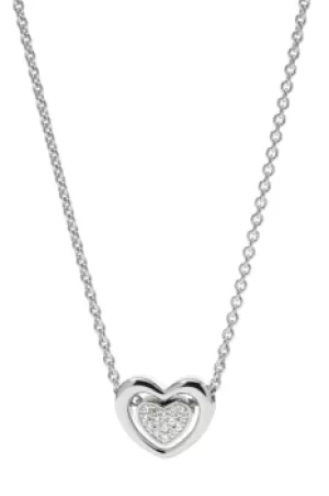 Fossil Jewellery Heart Necklace JEWEL JFS00300040