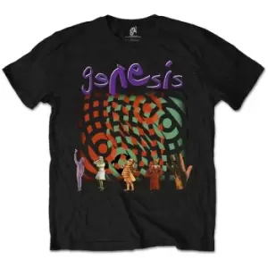Genesis - Collage Unisex XX-Large T-Shirt - Black
