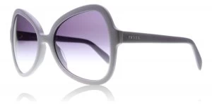 Prada PR05SS Sunglasses Matte Aluminium Grey UFG4W1 56mm