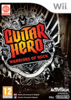 Guitar Hero Warriors of Rock Nintendo Wii Game